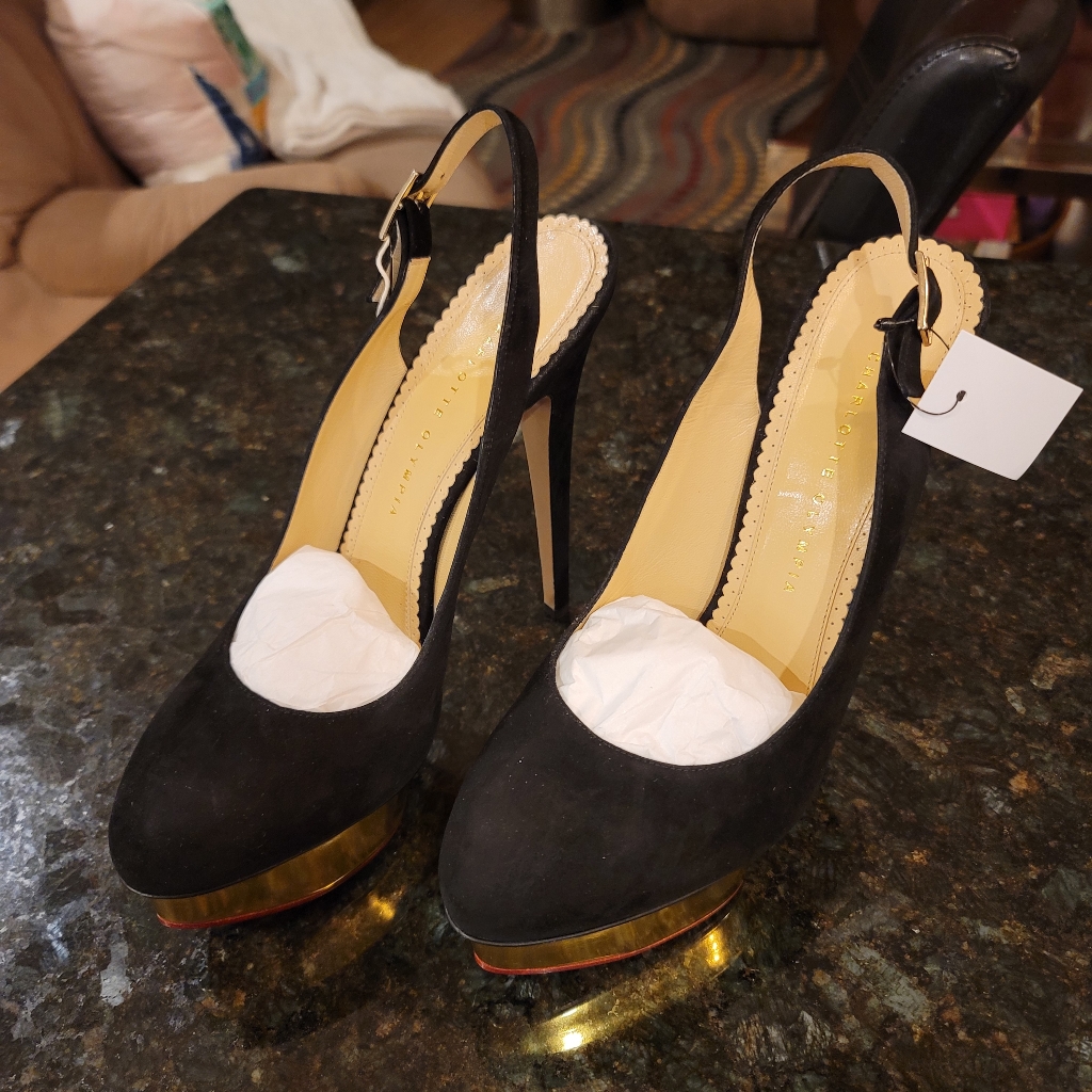Charlotte Olympia Platform Slingbacks